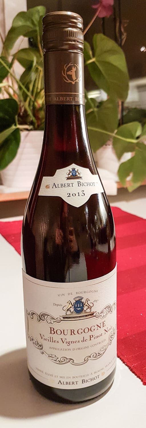 Bourgogne Vieilles Vignes De Pinot Noir Albert Bichot 12,5% ...